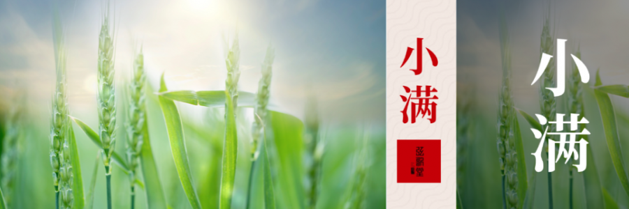 小滿 | 小得盈滿，祛濕固陽